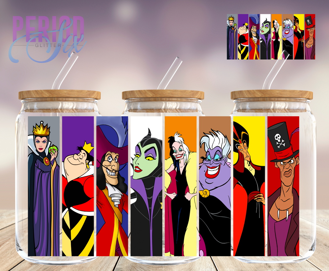 Disney Villains UV DTF Wrap