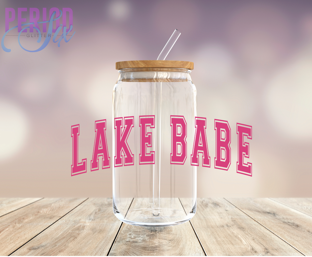 Lake Babe UV DTF Decal