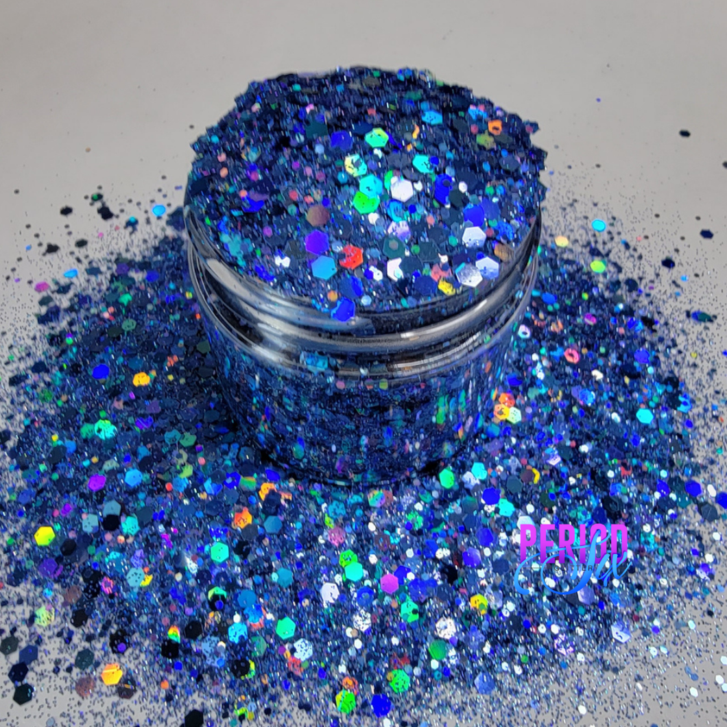 Smurf Chunky Holo Glitter